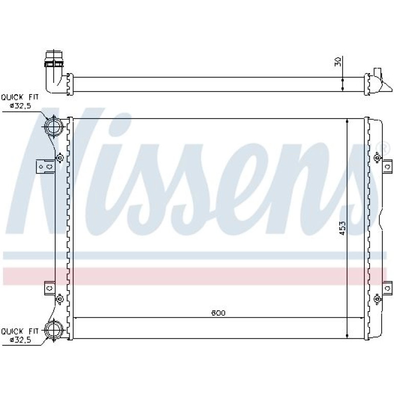 Wasserkühler PKW 65014 Wasserkühler PKW 65014