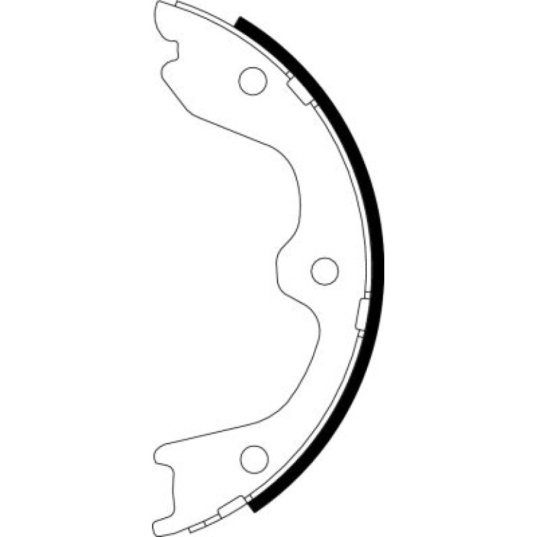 Handbremsbacken Nissan 350Z 03 91065900 Handbremsbacken Nissan 350Z 03 91065900