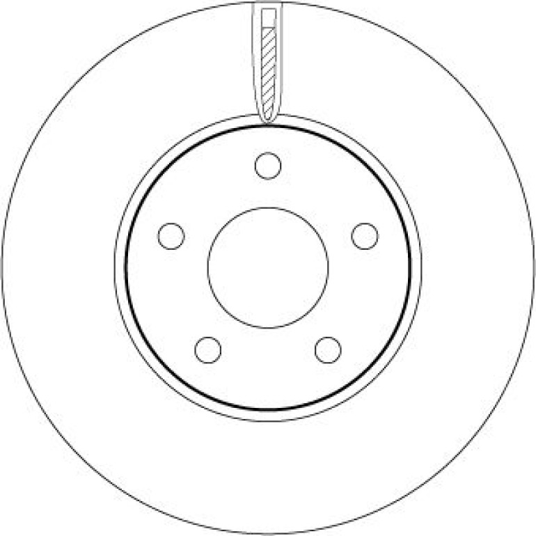 Bremsscheibe DF6975 Bremsscheibe DF6975