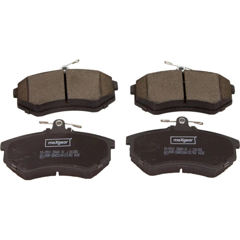 Maxgear 19-0501 Bremsbelagsatz Vw P. A80 82-96/A100/A4 -97 Wva20669 Ohne Sensor Maxgear 19-0501 Bremsbelagsatz Vw P. A80 82-96/A100/A4 -97 Wva20669 Ohne Sensor