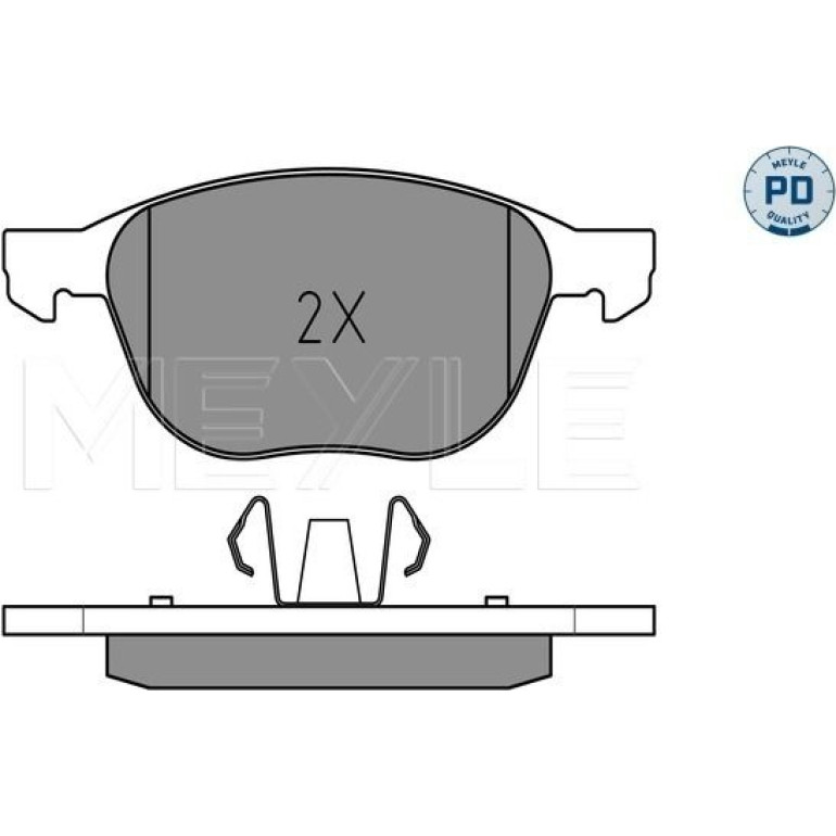 Bremsbelagsatz Ford P. Focus 04- 1.6-2.0/ C-Max 025 237 2318/PD Bremsbelagsatz Ford P. Focus 04- 1.6-2.0/ C-Max 025 237 2318/PD