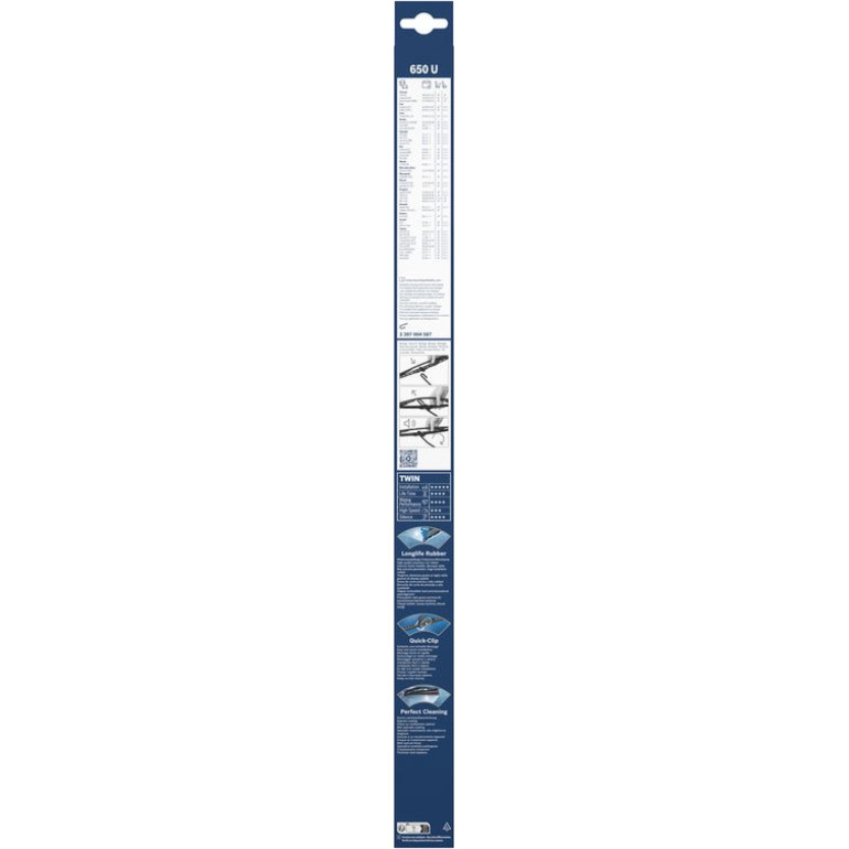Bosch Wischerblatt 650U 3397004587 Bosch Wischerblatt 650U 3397004587