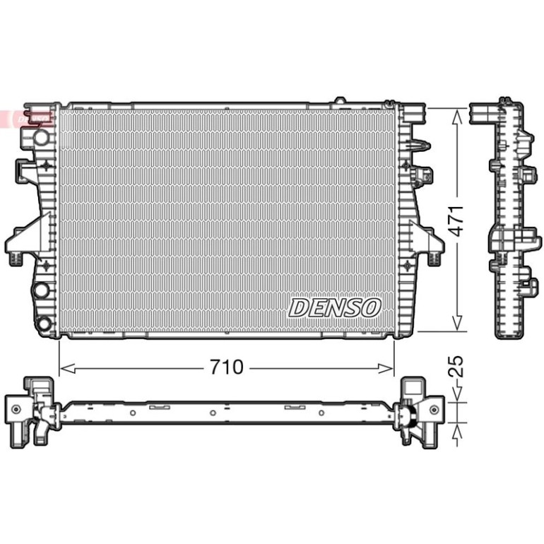 DENSO Motorkühler DRM32039