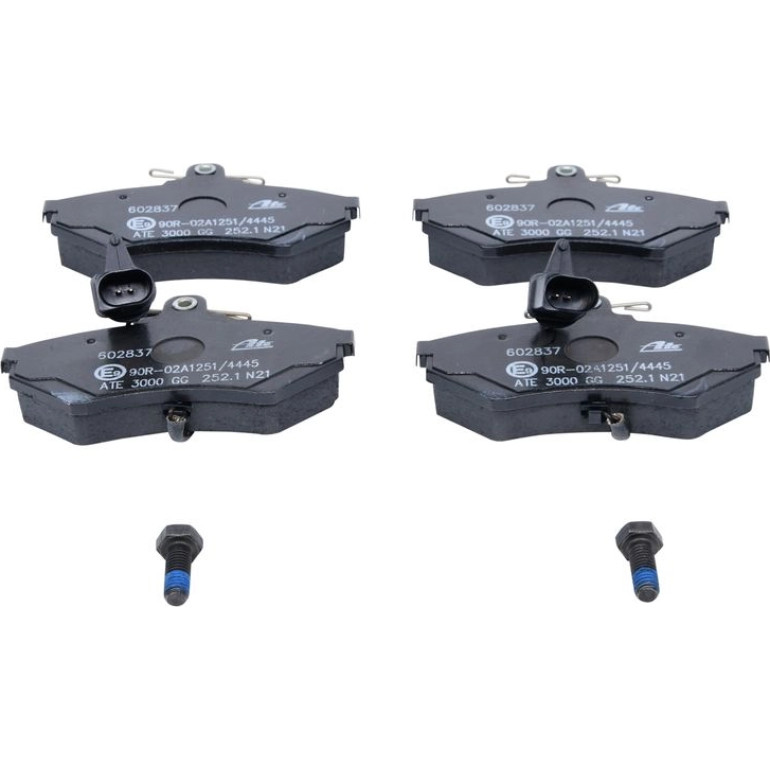 Bremsbelagsatz Audi P. A4 1.6-3.2 94-08 Mit Sensor 13.0460-2837.2 Bremsbelagsatz Audi P. A4 1.6-3.2 94-08 Mit Sensor 13.0460-2837.2