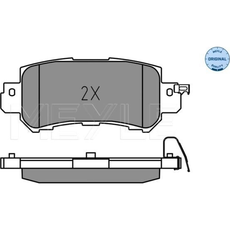 Bremsbelagsatz Mazda T. Cx-5 2.0-2.5 11 025 255 4014 Bremsbelagsatz Mazda T. Cx-5 2.0-2.5 11 025 255 4014
