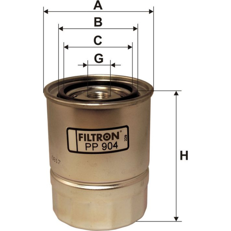 FILTRON Kraftstofffilter PP 904 FILTRON Kraftstofffilter PP 904