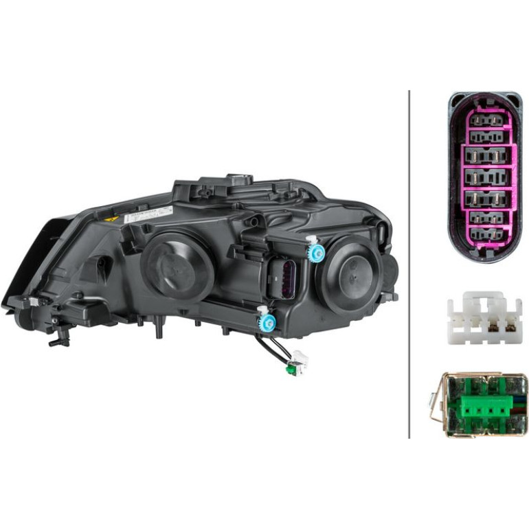 BI-XEN-SW R D3S/H7/LED-TGFL-KRVL HELL PQ 1EL 009 648-401