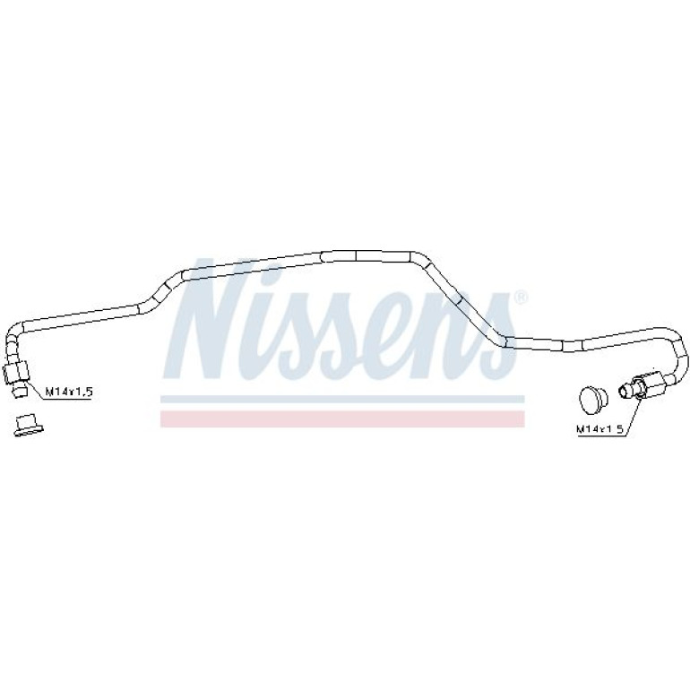 Nissens Ölleitung 935034 Nissens Ölleitung 935034