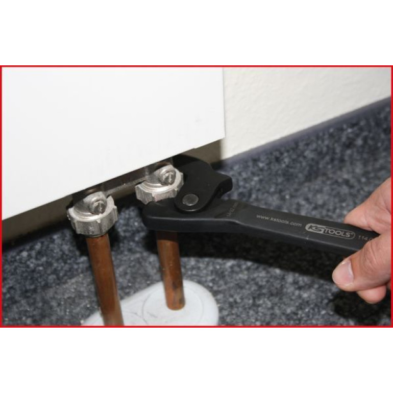 KS TOOLS Einhand-Multifunktionsschlüssel, 8-17/14-32 mm 114.0055