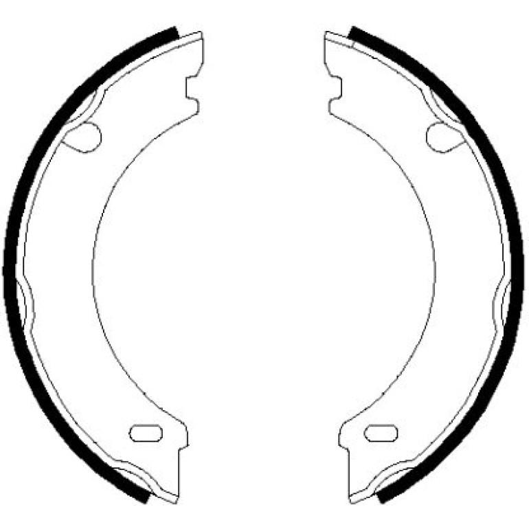 Bremsbacken Volvo 940/960/S90/V90 2.0-2.9 90-98 91048301 Bremsbacken Volvo 940/960/S90/V90 2.0-2.9 90-98 91048301