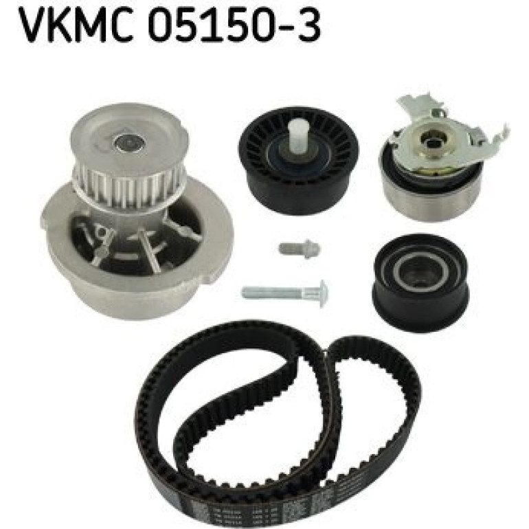 SKF Wasserpumpe + Zahnriemensatz VKMC 05150-3 SKF Wasserpumpe + Zahnriemensatz VKMC 05150-3