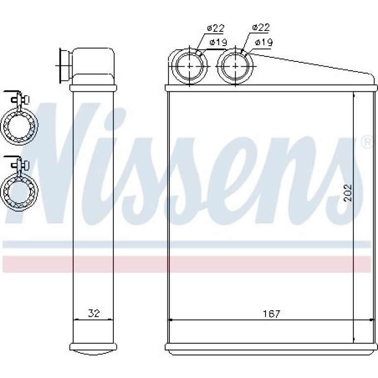 Heizkühler PKW 72046 Heizkühler PKW 72046