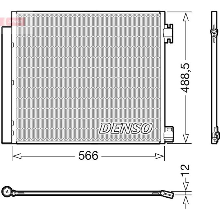 DENSO Kondensator, Klimaanlage DCN46026 DENSO Kondensator, Klimaanlage DCN46026