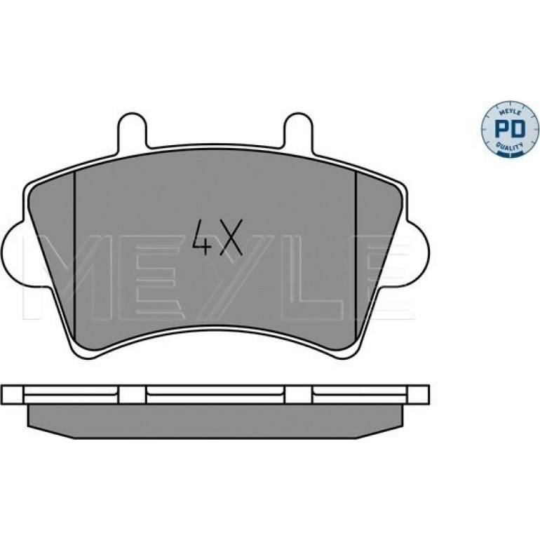Bremsbelagsatz Renault P. Master 00 025 236 1318/PD Bremsbelagsatz Renault P. Master 00 025 236 1318/PD