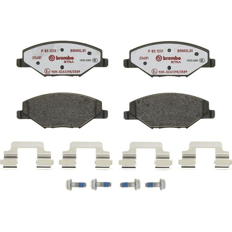 BREMBO Bremsklötze Xtra VA P 85 121X BREMBO Bremsklötze Xtra VA P 85 121X