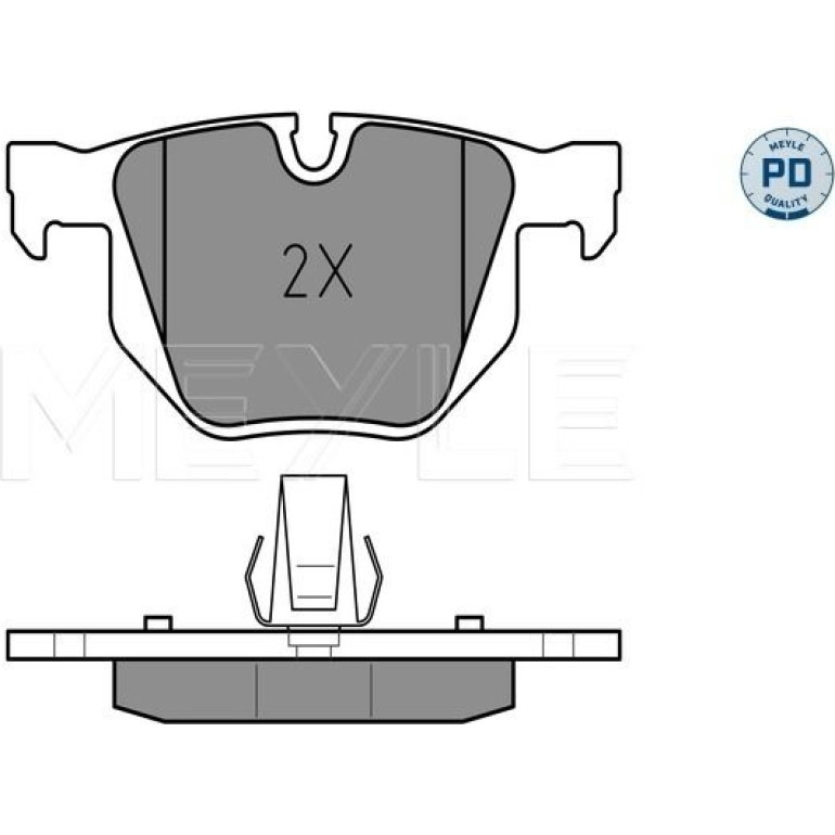 Bremsbelagsatz Bmw T. E60/61 520-525 03 025 237 3217/PD Bremsbelagsatz Bmw T. E60/61 520-525 03 025 237 3217/PD