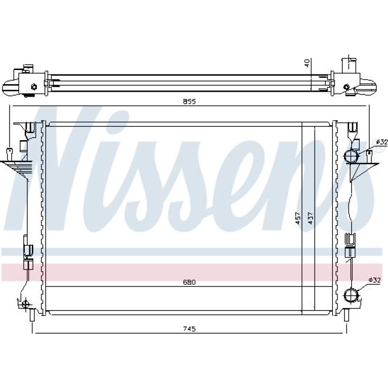 Wasserkühler PKW 63771 Wasserkühler PKW 63771