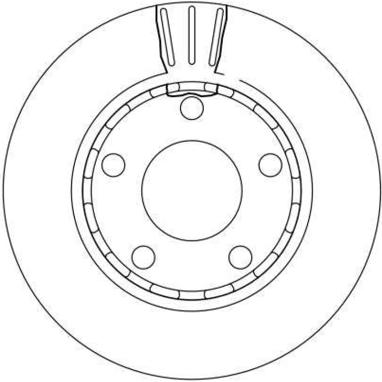 Bremsscheibe Vw T. A4 S4 95-00 DF4210 Bremsscheibe Vw T. A4 S4 95-00 DF4210