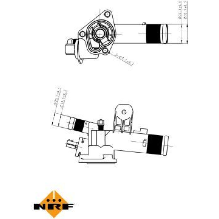 Thermostat, Kühlmittel 725082 Thermostat, Kühlmittel 725082
