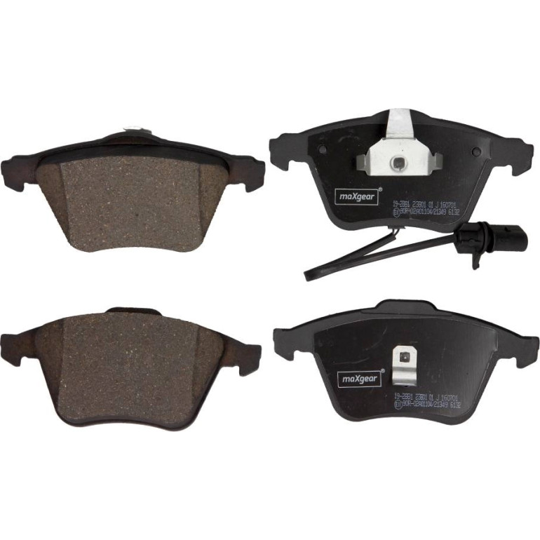 Bremsbelagsatz Vw P. Golf 5/Passat 05-/Superb 08- 3.2/3.6 4X4 19-2881 Bremsbelagsatz Vw P. Golf 5/Passat 05-/Superb 08- 3.2/3.6 4X4 19-2881