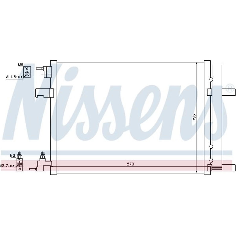 Kondensator PKW 940134 Kondensator PKW 940134