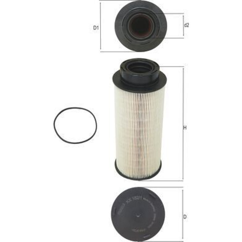 MAHLE Kraftstofffilter KX 182/1D MAHLE Kraftstofffilter KX 182/1D
