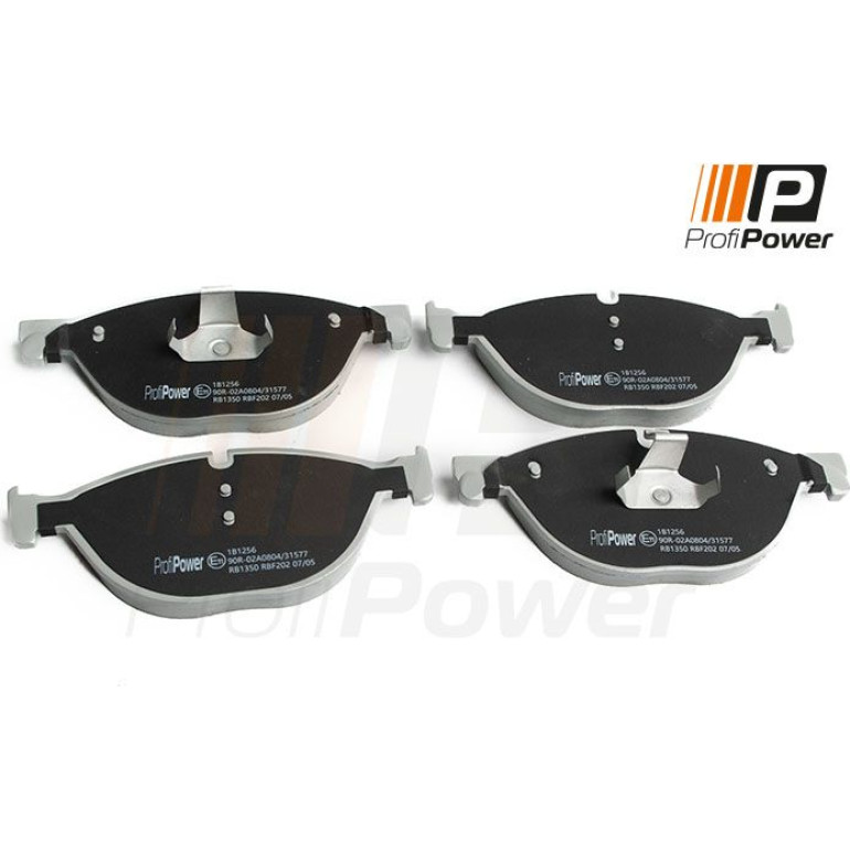 PROFIPOWER Bremsbelagsatz, Scheibenbremse 1B1256 PROFIPOWER Bremsbelagsatz, Scheibenbremse 1B1256