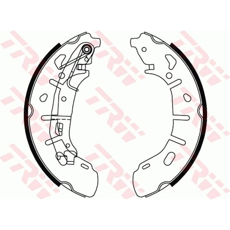 Bremsbackensatz GS8799 Bremsbackensatz GS8799