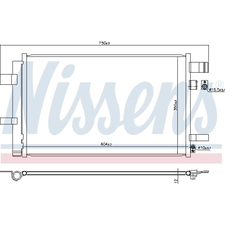 Kondensator PKW 940933 Kondensator PKW 940933