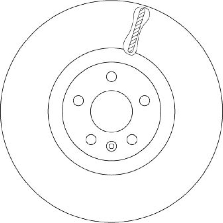 Bremsscheibe DF6939S Bremsscheibe DF6939S