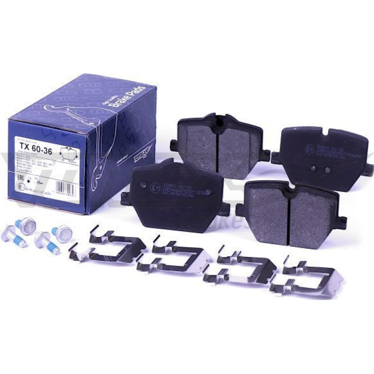 TOMEX brakes Bremsbelagsatz, Scheibenbremse TX 60-36