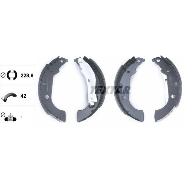 Bremsbacken Citroen Xsara/306 Combi 91056600 Bremsbacken Citroen Xsara/306 Combi 91056600