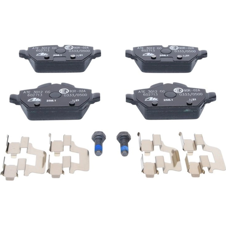 Bremsbelagsatz Bmw T. 1/3 1,6-2,0 03-13 13.0460-2713.2 Bremsbelagsatz Bmw T. 1/3 1,6-2,0 03-13 13.0460-2713.2