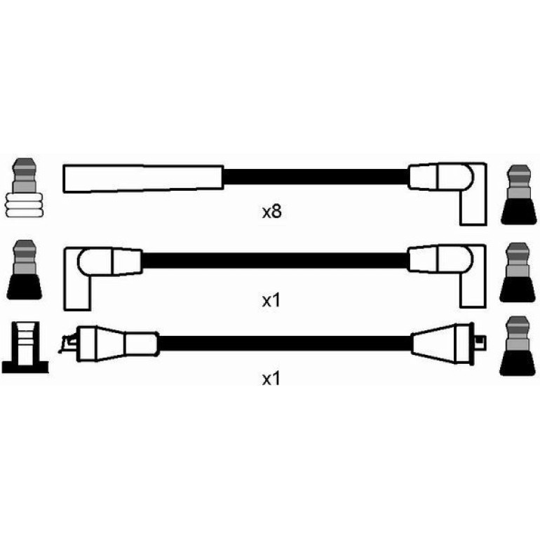RC-CR306 NGK - Zündkabelsatz 8288 RC-CR306 NGK - Zündkabelsatz 8288