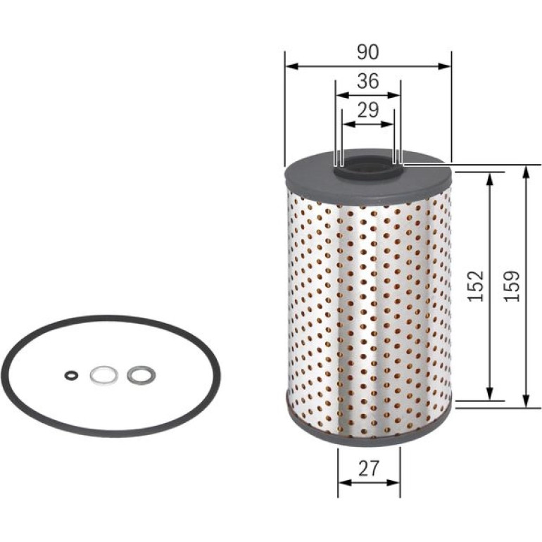 Ölfilter 1457429123 Ölfilter 1457429123