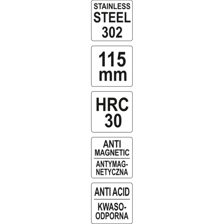 Pinzette 120Mm Gebogen YT-6907