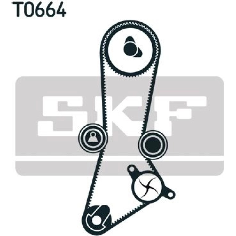 SKF Zahnriemensatz VKMA 95660 SKF Zahnriemensatz VKMA 95660