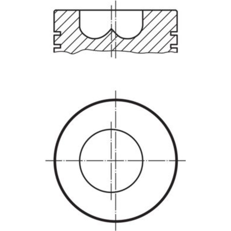 MAHLE Kolben 009 86 00 MAHLE Kolben 009 86 00