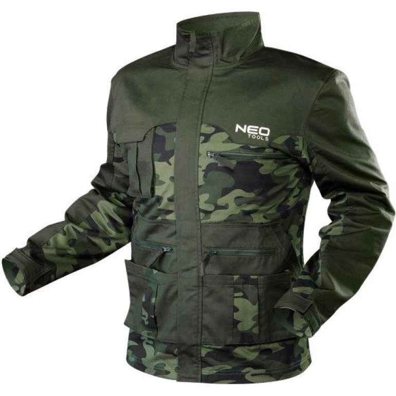 Camo-Arbeitsjacke, Größe L 81-211-L Camo-Arbeitsjacke, Größe L 81-211-L