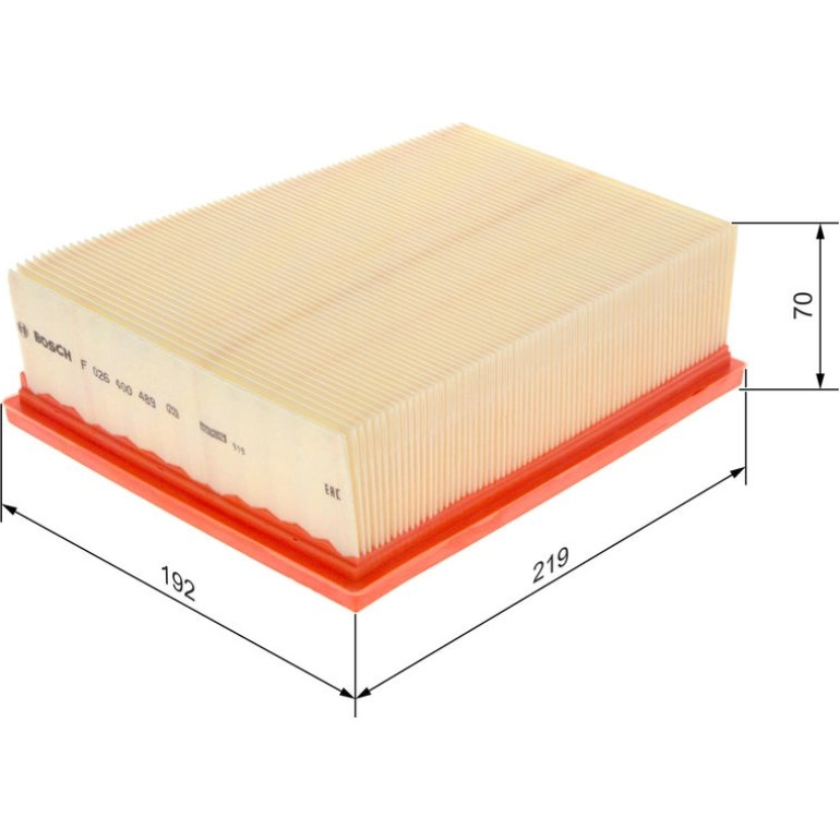 Luftfiltereinsatz F 026 400 489 Luftfiltereinsatz F 026 400 489