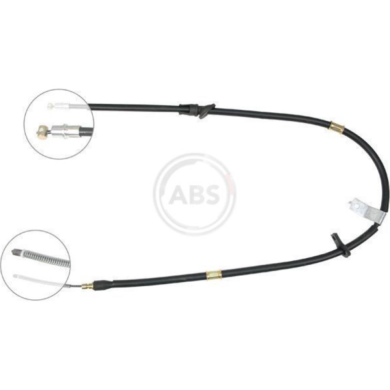 A.B.S. Handbremsseil Seilzug Festellbremse K19058 A.B.S. Handbremsseil Seilzug Festellbremse K19058