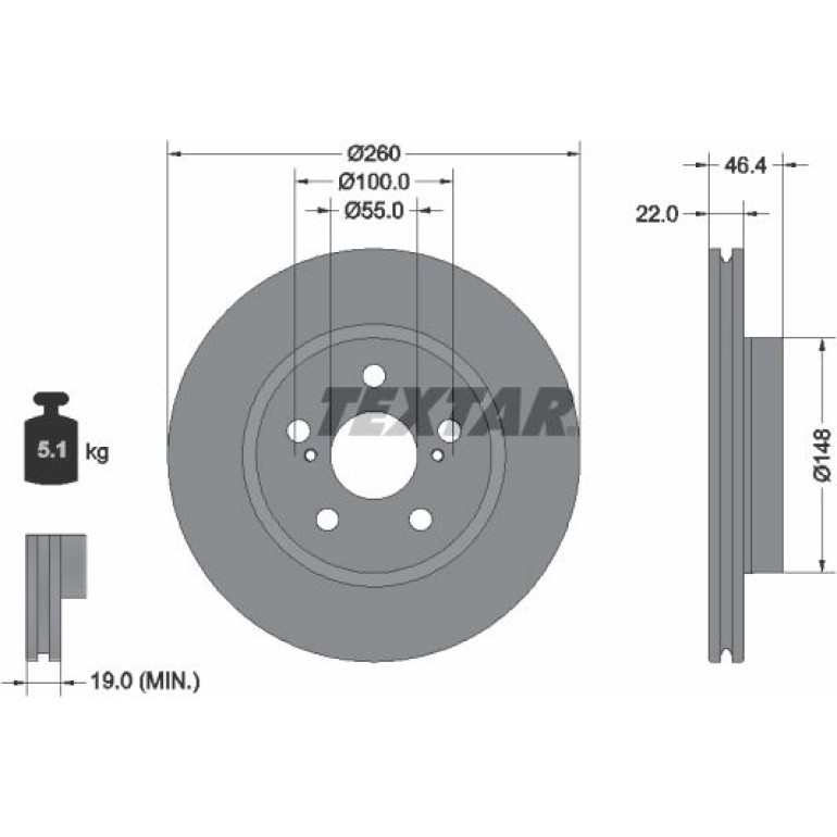 Bremsscheibe 92345403 Bremsscheibe 92345403