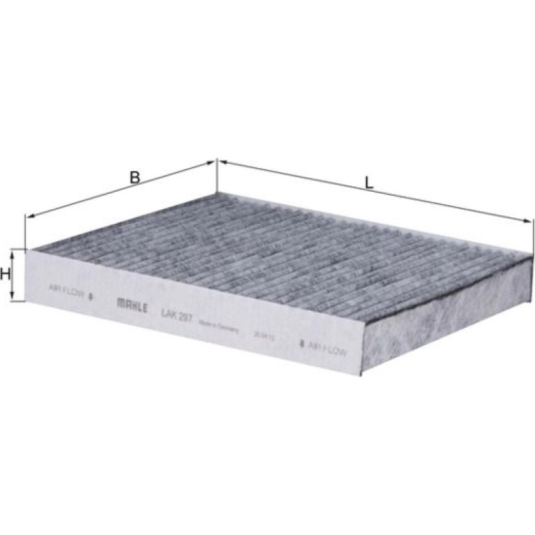 MAHLE Filter, Innenraumluft LAK 297 MAHLE Filter, Innenraumluft LAK 297