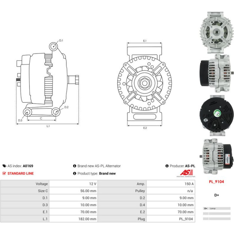 Generator A0169 Generator A0169