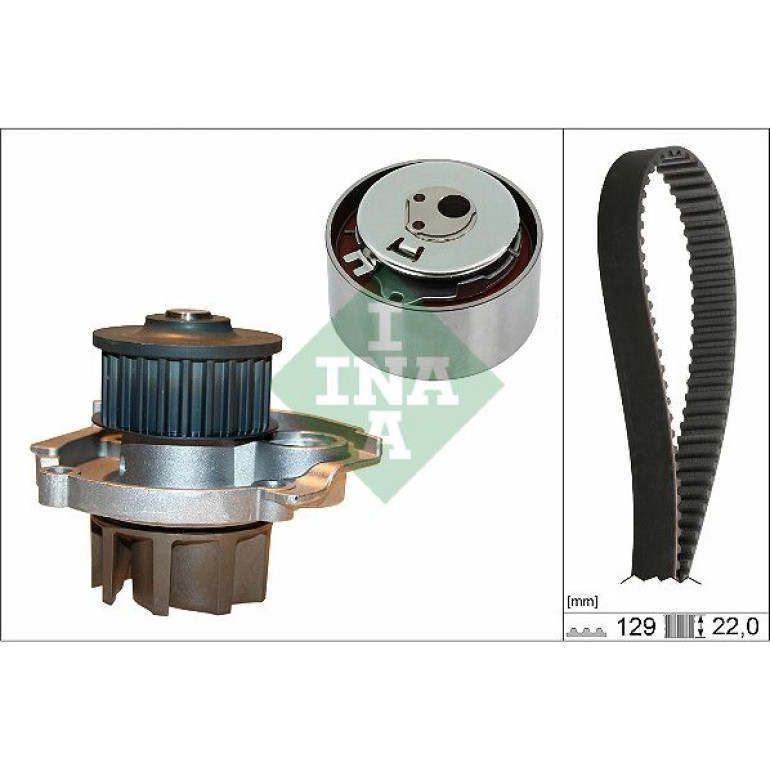 Wasserpumpe + Zahnriemensatz 530 0462 30 Wasserpumpe + Zahnriemensatz 530 0462 30