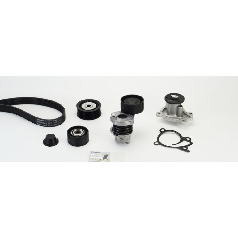 CONTINENTAL CTAM Wasserpumpe + Keilrippenriemensatz 7PK1605WP1