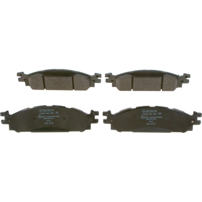 Bremsbelag 0 986 494 758 Bremsbelag 0 986 494 758