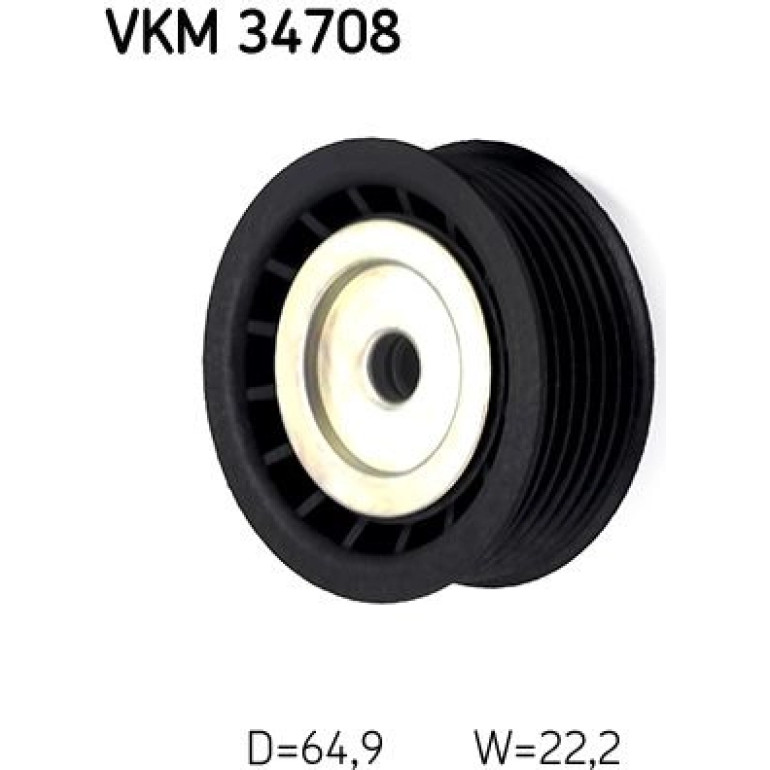 Multi-V-Spannrolle VKM 34708 Multi-V-Spannrolle VKM 34708