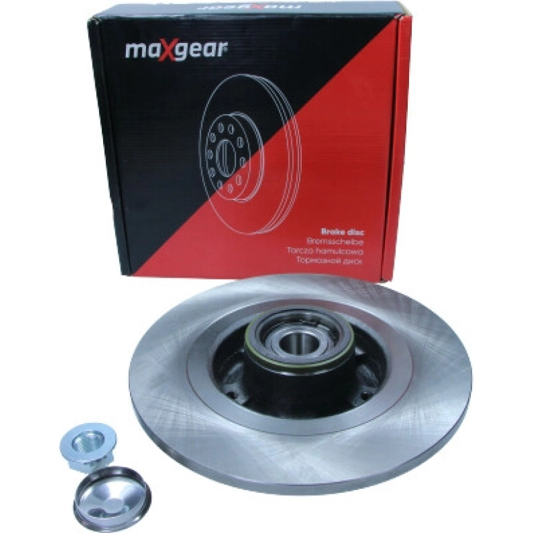 Maxgear Bremsscheibe Renault T. Grand Scenic 09- Set Mit Abs-Lager 19-2243 Maxgear Bremsscheibe Renault T. Grand Scenic 09- Set Mit Abs-Lager 19-2243