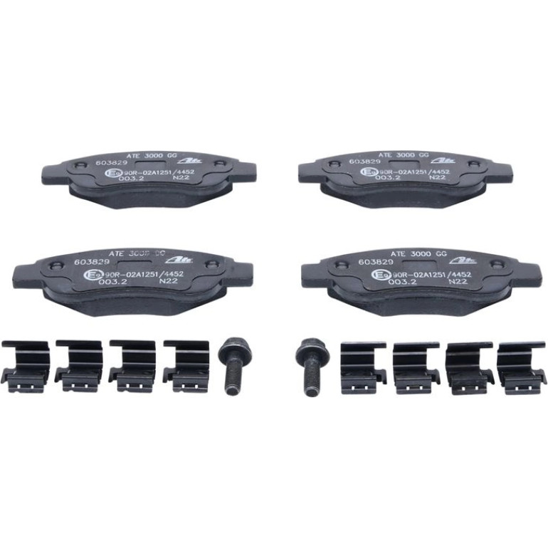 Bremsbelagsatz Citroen P. C1 1.0-1.2/ 1.4 Hdi 05 13.0460-3829.2 Bremsbelagsatz Citroen P. C1 1.0-1.2/ 1.4 Hdi 05 13.0460-3829.2